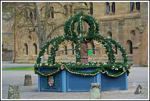 Osterbrunnen, Klosterhof