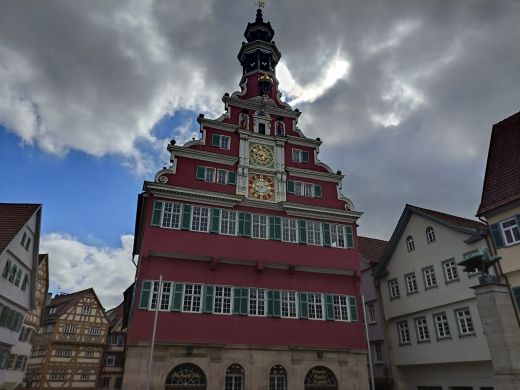 Alte Rathaus mit Glockenspiel-Esslingen am Neckar 2024