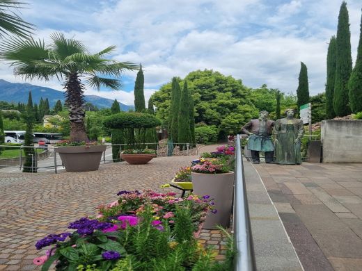 Gärten von Schloss Trauttmansdorff in Meran-Italien 2025_I